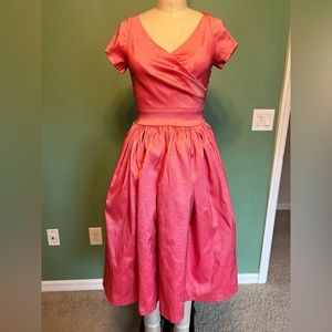 Pinup Girl - Pink Taffeta Ava Swing - M